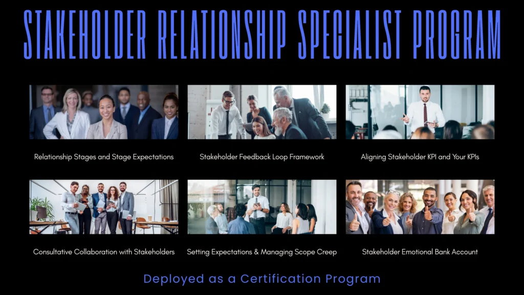 stakeholder relationship specialist